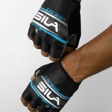 GANTS COURTS SILA CARBON STYLE 2 - BLEU 1663 A-GANTS SILA SPORT 