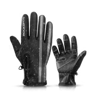 GANTS LONGS THERMIQUES ROCKBROS WARMER - NOIR   2785