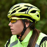 LUNETTES SILA TIGRO - JAUNE FLUO - VERRES IRIDIUM ROUGE 594 E-LUNETTES SILA SPORT 