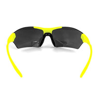 LUNETTES SILA TIGRO - JAUNE FLUO - VERRES IRIDIUM ROUGE 594 E-LUNETTES SILA SPORT 