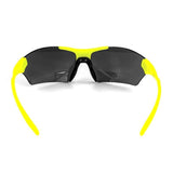 LUNETTES SILA TIGRO - JAUNE FLUO - VERRES IRIDIUM ROUGE 594 E-LUNETTES SILA SPORT 