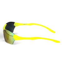 LUNETTES SILA TIGRO - JAUNE FLUO - VERRES IRIDIUM ROUGE 594 E-LUNETTES SILA SPORT 