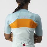 MAILLOT AERO PRO W 4522057-498 | EAU LÉGÈRE / POP ORANGE-SKYLIGHT V-MAILLOT CASTELLI 