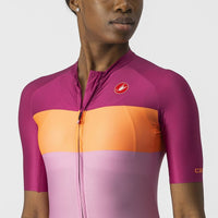 MAILLOT AERO PRO W 4522057-575 | ROSE/CORAL FLASH-MAGENTA V-MAILLOT CASTELLI 