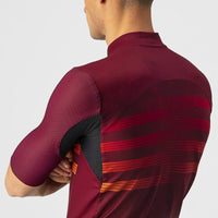 MAILLOT ENDURANCE PRO 4522016-421 | BORDEAUX/ROUGE-ORANGE V-MAILLOT CASTELLI 