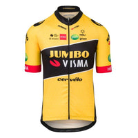 MAILLOT REPLICA JUMBO VISMA 2022 MC V-MAILLOT SILA SPORTS S JAUNE 