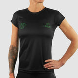 MAILLOT RUNNING FEMME IRON STYLE 2.0 VERT V-MAILLOT SILA SPORTS 