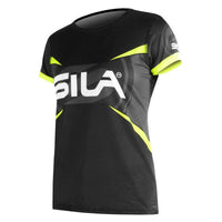 MAILLOT RUNNING FEMME - PRO ULTRALIGHT - SILA TEAM - JAUNE FLUO - 1671 - M-RUNNING SILA SPORT S 1671 COULEUR CYAN