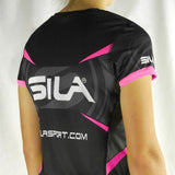 MAILLOT RUNNING FEMME - PRO ULTRALIGHT - SILA TEAM - ROSE - MC   1672