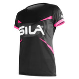 MAILLOT RUNNING FEMME - PRO ULTRALIGHT - SILA TEAM - ROSE - MC   1672