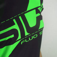 MAILLOT RUNNING FEMME - SILA FLUO STYLE 3 VERT - Manches courtes 1288-F M-RUNNING SILA SPORT 