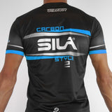 MAILLOT RUNNING HOMME - SILA CARBON STYLE 2 - BLEU - MC 1705 M-RUNNING SILA SPORT 