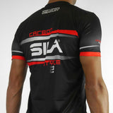 MAILLOT RUNNING HOMME - SILA CARBON STYLE 2 - ROUGE - MC 1704 M-RUNNING SILA SPORT 