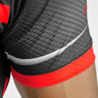 MAILLOT RUNNING HOMME - SILA CARBON STYLE 2 - ROUGE - MC 1704 M-RUNNING SILA SPORT 