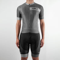 MAILLOT SILA CLASSY STYLE - GRIS – Manches courtes V-MAILLOT SILA SPORT 