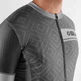 MAILLOT SILA CLASSY STYLE - GRIS – Manches courtes V-MAILLOT SILA SPORT 