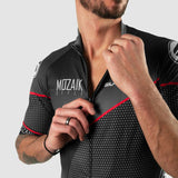 MAILLOT SILASPORT MOZAIK STYLE GRIS MC V-MAILLOT SILA SPORTS 