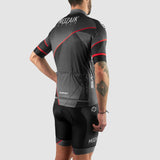 MAILLOT SILASPORT MOZAIK STYLE GRIS MC V-MAILLOT SILA SPORTS 