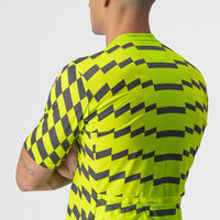 MAILLOT STERRATO UNLTD 4522007-383 | CITRON ÉLECTRIQUE/GRIS FONCÉ V-MAILLOT CASTELLI 