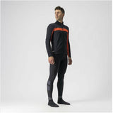 MORTIROLO VI JACKET 4520506-085 | LIGHT BLACK/FIERY RED V-JACKET CASTELLI 