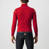 PERFETTO ROS LONG SLEEVE 4519500-622 | PRO RED/BRILLIANT ORANGE V-JACKET CASTELLI 