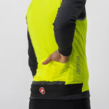 PERFETTO ROS VEST 4519504-032 | YELLOW FLUO V-VESTE CASTELLI 