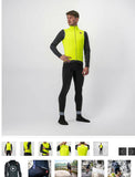 PERFETTO ROS VEST 4519504-032 | YELLOW FLUO V-VESTE CASTELLI 