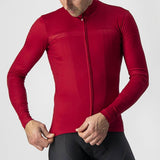 PRO THERMAL MID LS JERSEY 4521516-622 | PRO RED V-MAILLOT CASTELLI 