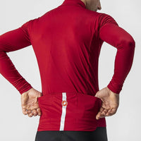 PRO THERMAL MID LS JERSEY 4521516-622 | PRO RED V-MAILLOT CASTELLI 