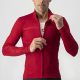 PRO THERMAL MID LS JERSEY 4521516-622 | PRO RED V-MAILLOT CASTELLI 