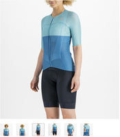 PRO W JERSEY 1122014-464 | BERRY BLUE JUNIPER BLUE V-MAILLOT SPORTFUL 