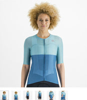 PRO W JERSEY 1122014-464 | BERRY BLUE JUNIPER BLUE V-MAILLOT SPORTFUL XS 464 | BERRY BLUE JUNIPER BLUE 