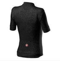 PROMESSA JACQUARD JERSEY 4521055-085 | LIGHT BLACK FEMMES V-MAILLOT CASTELLI 