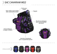 SAC CANARIAM M02- NOIR Référence 534 État : Nouveau E-SACS CANARIAM LACTIKS 