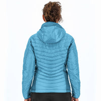 SAS PLAT W JACKET BLUE ATOLL | 2501156-091 Lorsque vous faites face à une journée froide dans des conditions difficiles, notre veste est idéale comme couche thermique. V-JACKET KARPOS 