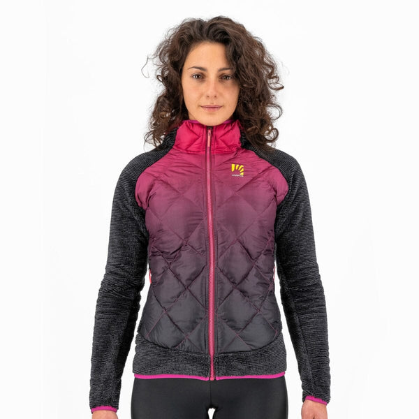 SMART W MARMAROLE JACKET CABARET/BLACK | 2501164-042 Une veste hybride qui vous offre différentes utilisations pendant la saison hivernale. V-JACKET KARPOS 