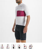 SNAP JERSEY 1122034-171 | ASH GRAY CYCLAMEN V-MAILLOT SPORTFUL 