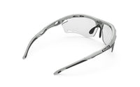 LUNETTES  PROPULSE  Couleur : Light Grey Matte Frame with ImpactX Photochromic 2 Black Lenses