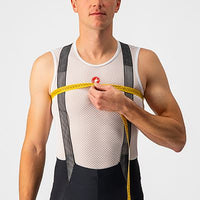 SQUADRA STRETCH VEST 4521512-032 | YELLOW FLUO/DARK GRAY V-VESTE CASTELLI 