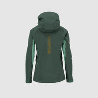 STORM EVO W JACKET JUNGLE GREEN/FROSTY S. | 2501036-026 Shell technique à trois épaisseurs avec coutures scellées qui vous permet de faire face à toutes les conditions météorologiques hivernales défavorables. V-JACKET KARPOS 