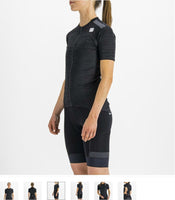 SUPERGIARA W JERSEY 1121026-002 | BLACK V-MAILLOT SPORTFUL 