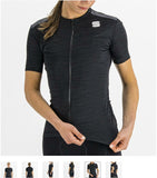 SUPERGIARA W JERSEY 1121026-002 | BLACK V-MAILLOT SPORTFUL 