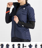 SUPERGIARA W PUFFY MANCHES COURTES 1121510-013 | BLEU V-VESTE SPORTFUL 