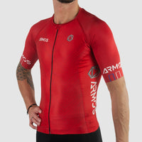 TOP TRIATHLON PERFO ARMOS LEGEND ROUGE MC V-TRIFONCTION SILA SPORTS 