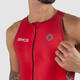 TOP TRIATHLON PERFO ARMOS LEGEND ROUGE SM V-TRIFONCTION SILA SPORTS 