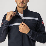 TRANSITION 2 JACKET 4520507-085 | LIGHT BLACK/DARK GRAY-SILVER R HOMMES V-VESTE THERMIQUE CASTELLI 