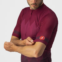 UN MAILLOT TUTTA 4522019-421 | BORDEAUX V-MAILLOT CASTELLI 