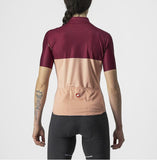 VELOCISSIMA JERSEY 4522065-566 | BLUSH/BORDEAUX V-MAILLOT CASTELLI 