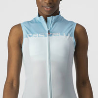 VELOCISSIMA SLEEVELESS 4522066-498 | LIGHT ACQUA/SKYLIGHT V-MAILLOT CASTELLI 