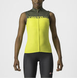 VELOCISSIMA SLEEVELESS 4522066-776 | SULPHUR/MILITARY GREEN V-MAILLOT CASTELLI XS 776 | SULPHUR/MILITARY GREEN 